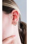 Heliophilia Silver Pendientes de Plata con Circonita